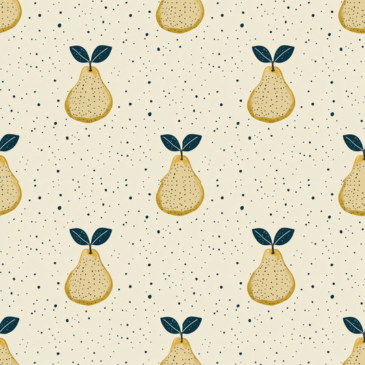 Perfect Pears Digital Seamless Pattern