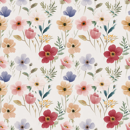 Phoebe Floral Digital Seamless Pattern