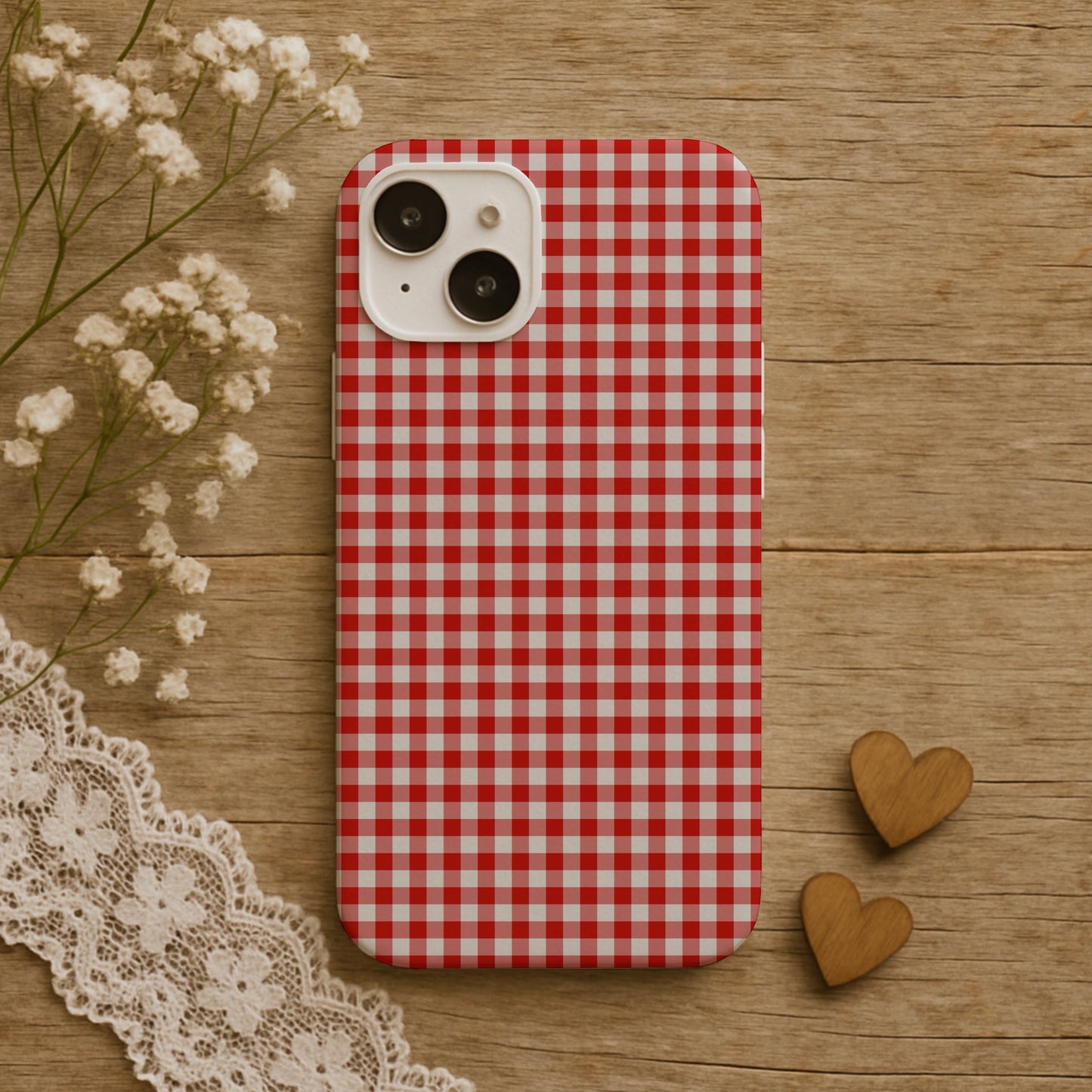 Christmas Red Gingham