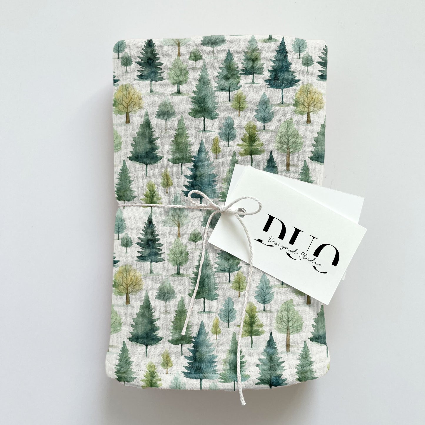 Pine Forest Digital Seamless Pattern