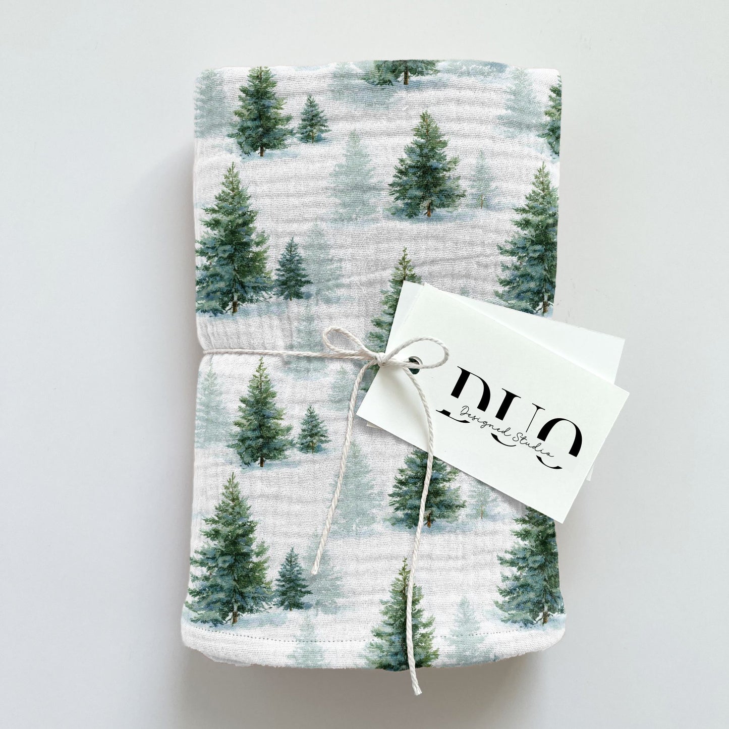 Pine Forest Digital Seamless Pattern