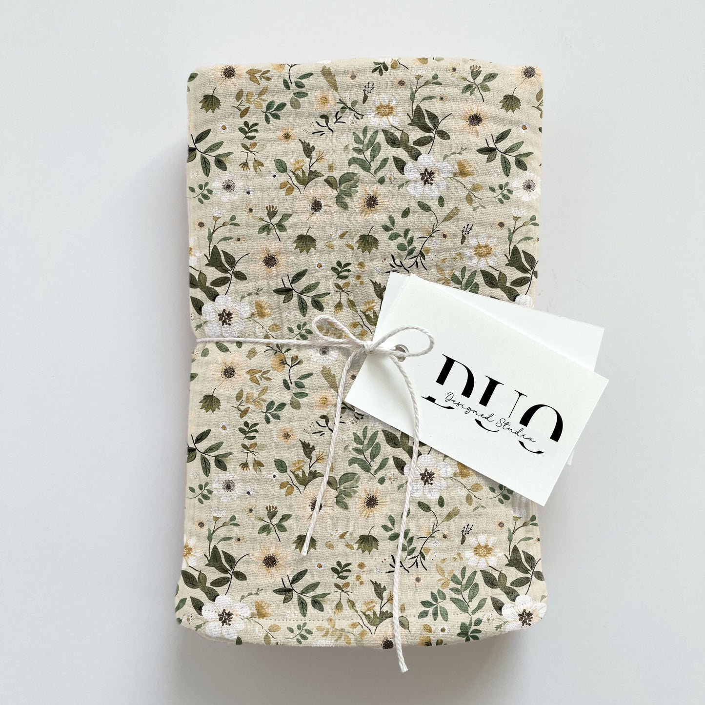 Pistachio Floral Digital Seamless Pattern
