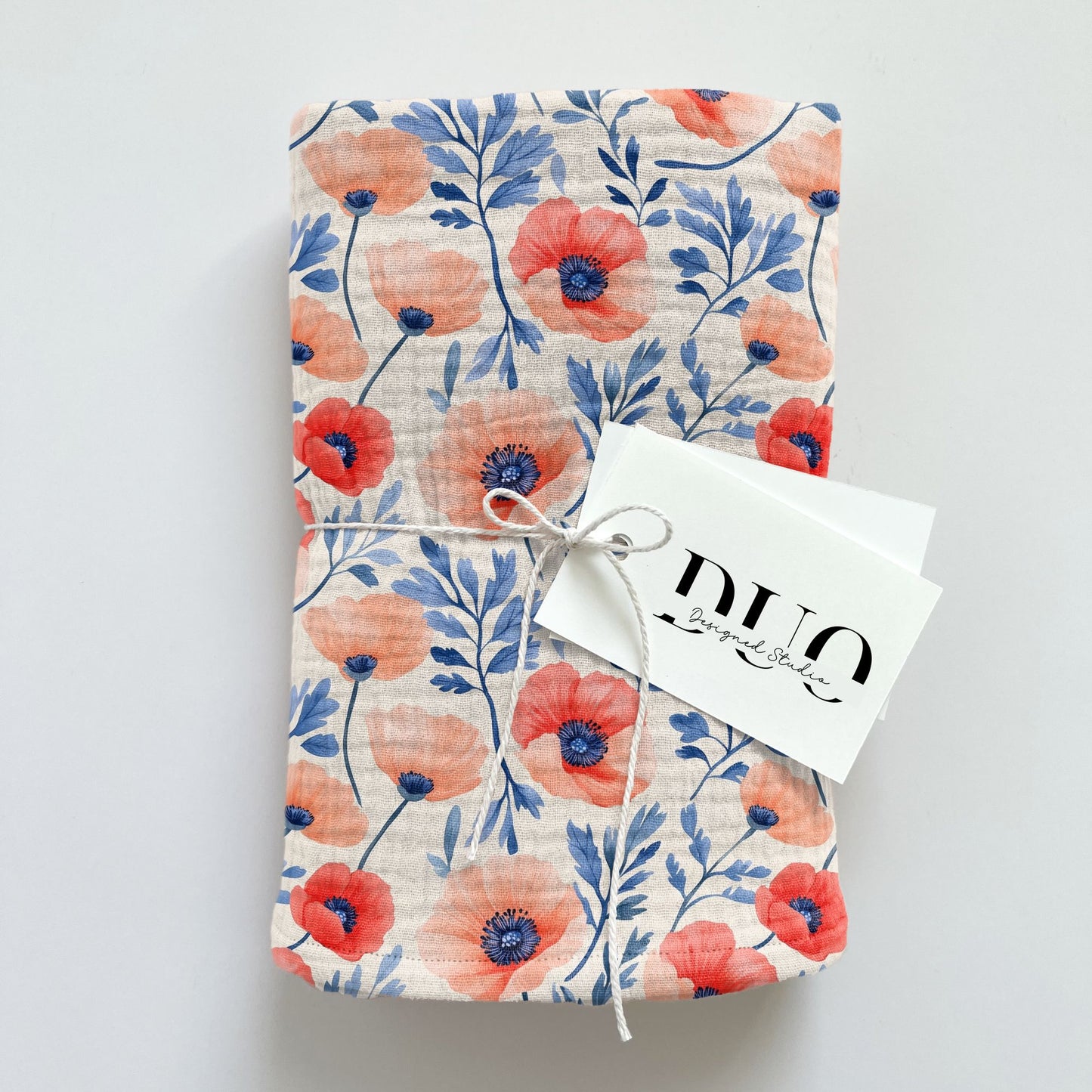 Poppy Field Digital Seamless Pattern