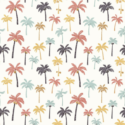 Pretty Palms Digital Seamless Pattern