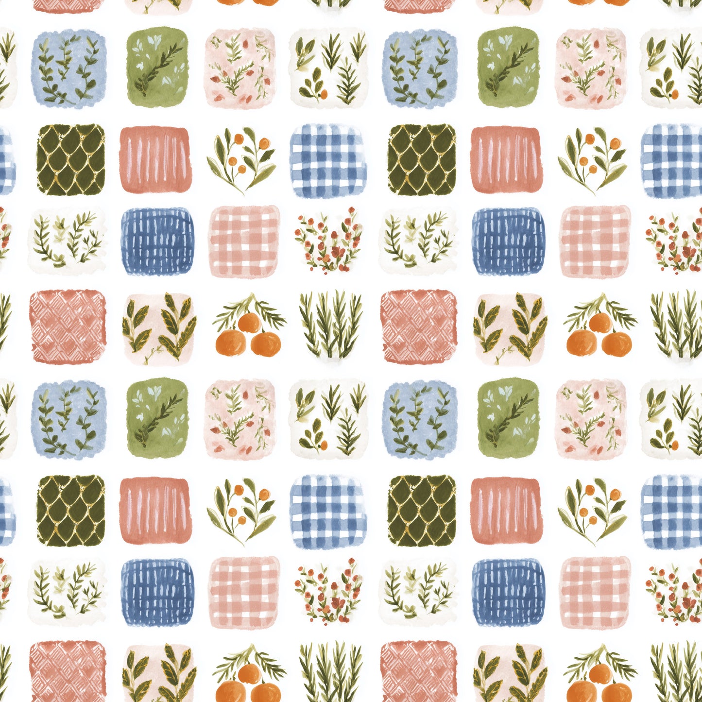 Pretty Patches Digital Seamless Pattern