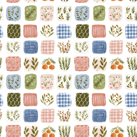 Pretty Patches Digital Seamless Pattern