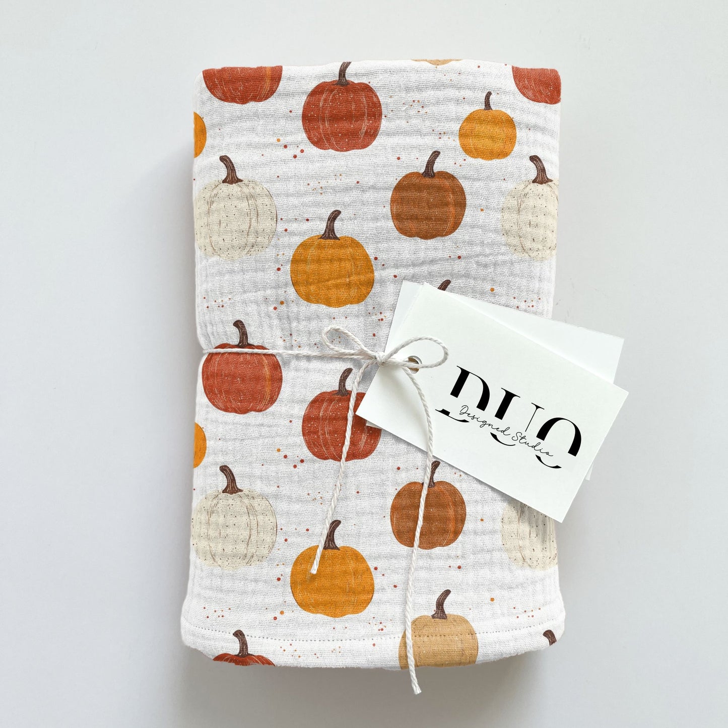 Pumpkin Picking Digital Seamless Pattern