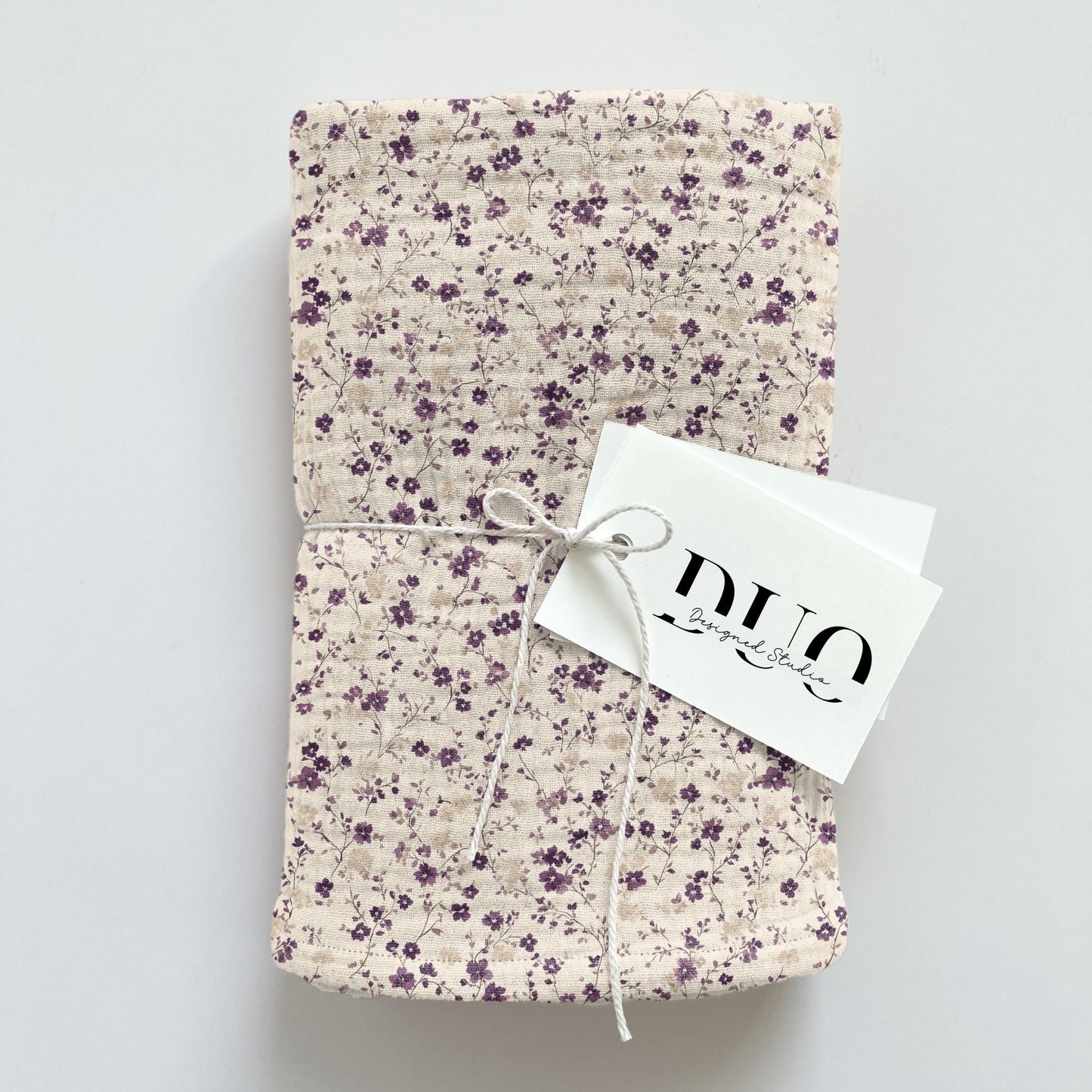 Purple Tiny Ditsy Floral Digital Seamless Pattern