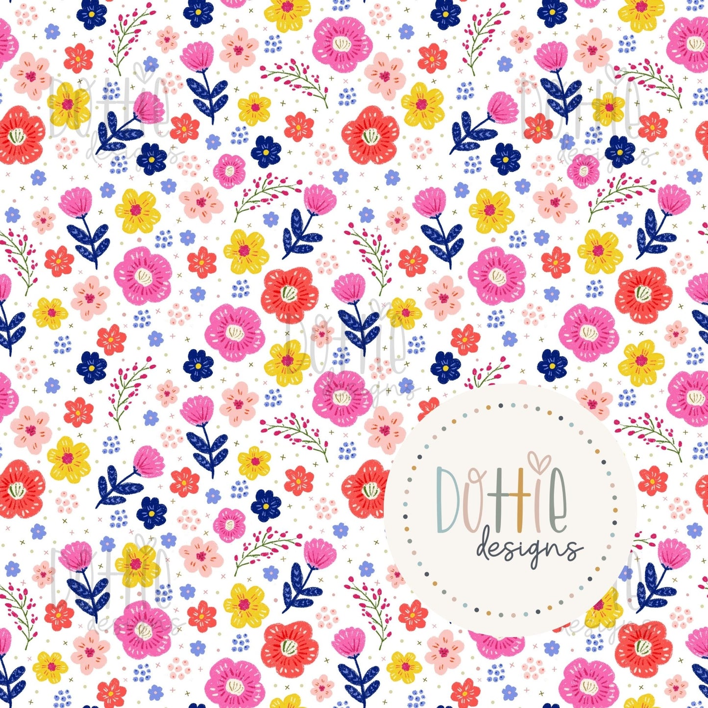 Rainbow Floral