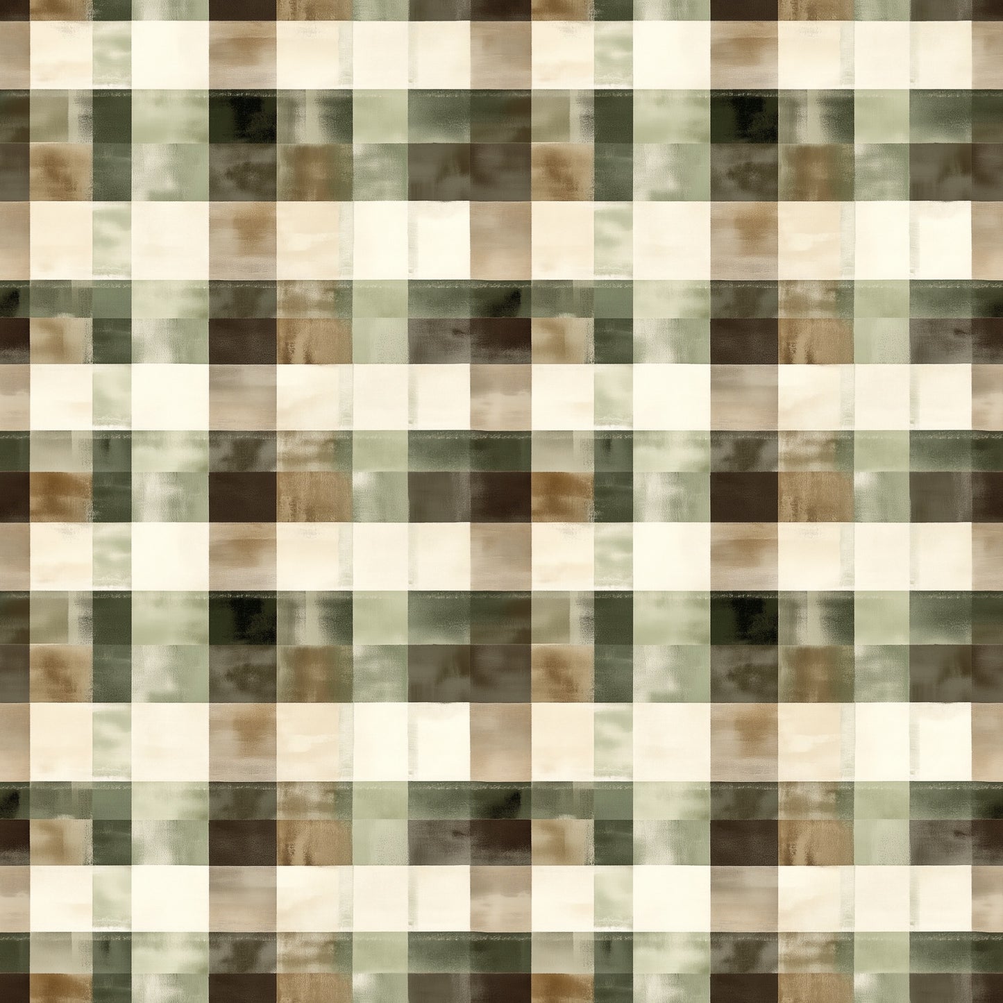 Rustic Check Christmas Digital Seamless Pattern