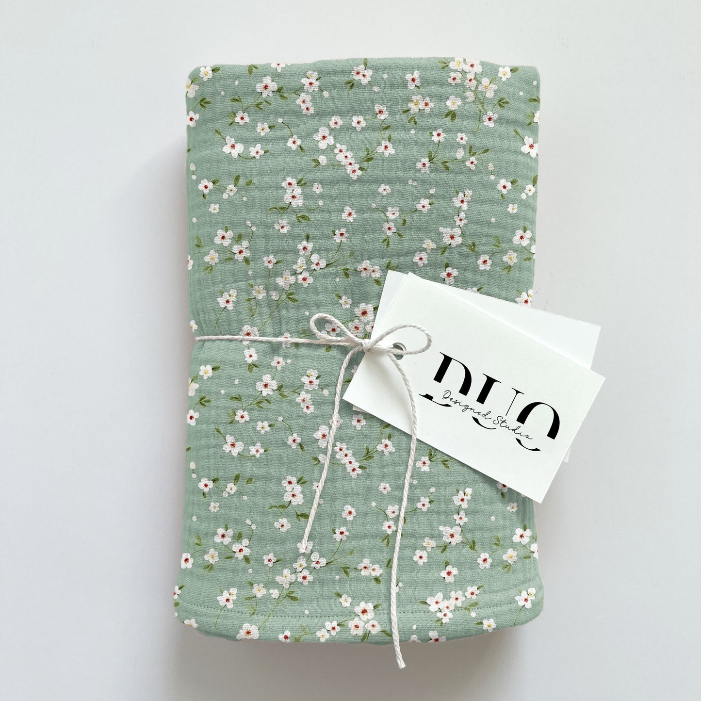 Sage Ditsy Digital Seamless Pattern