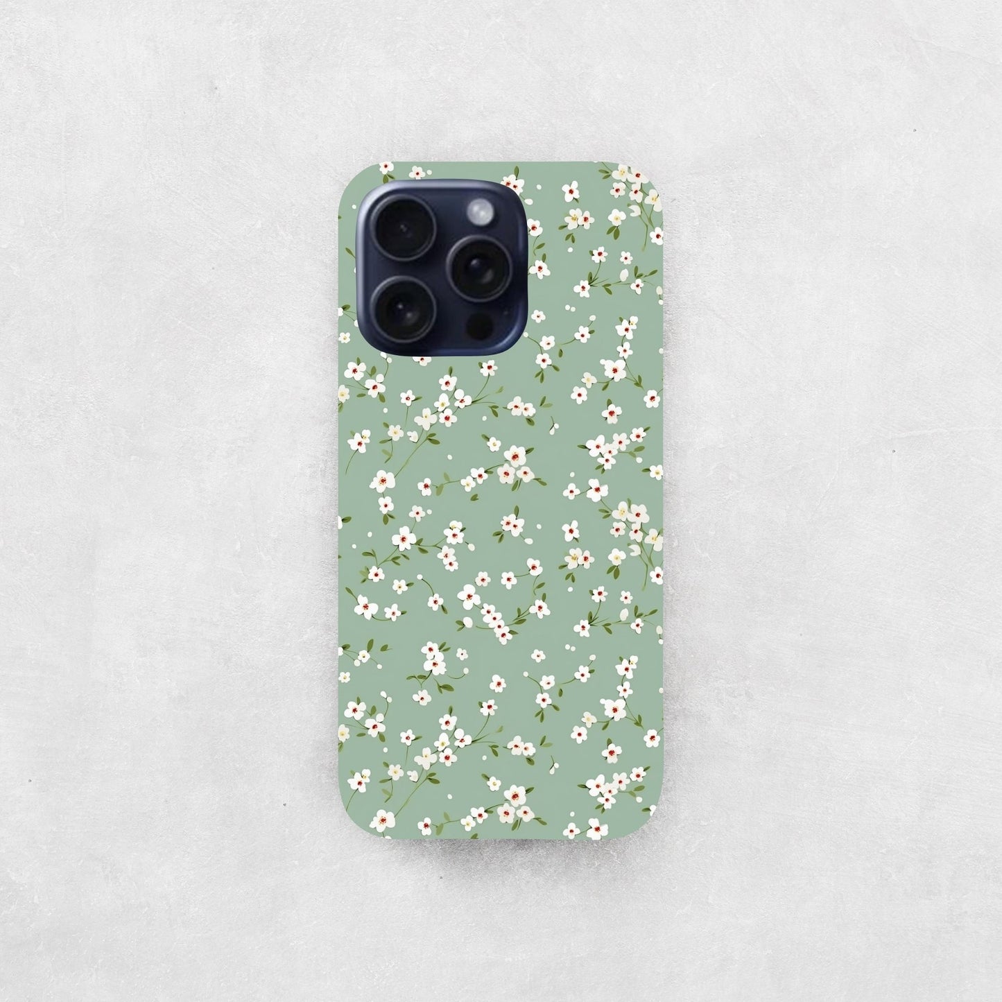 Sage Ditsy Digital Seamless Pattern