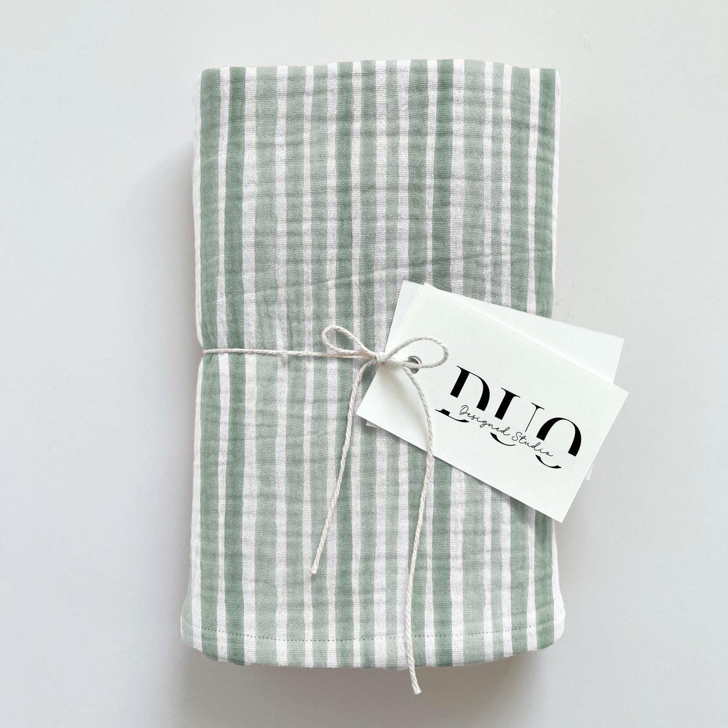 Sage Watercolour Stripes Digital Seamless Pattern