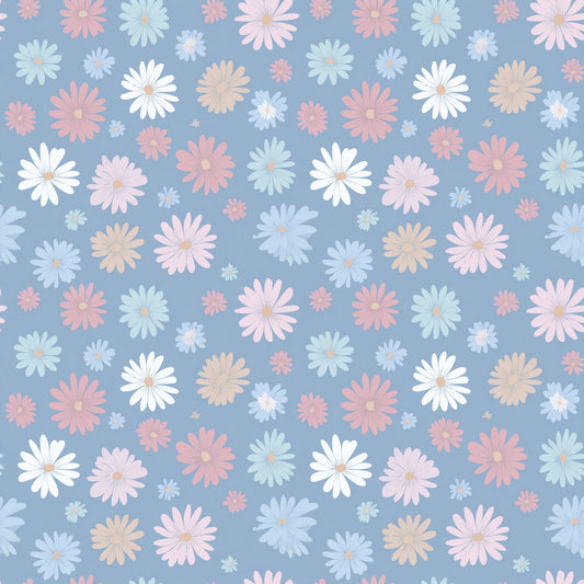Sara Floral Digital Seamless Pattern