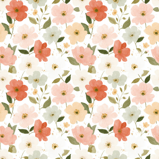 Sarah Floral Digital Seamless Pattern