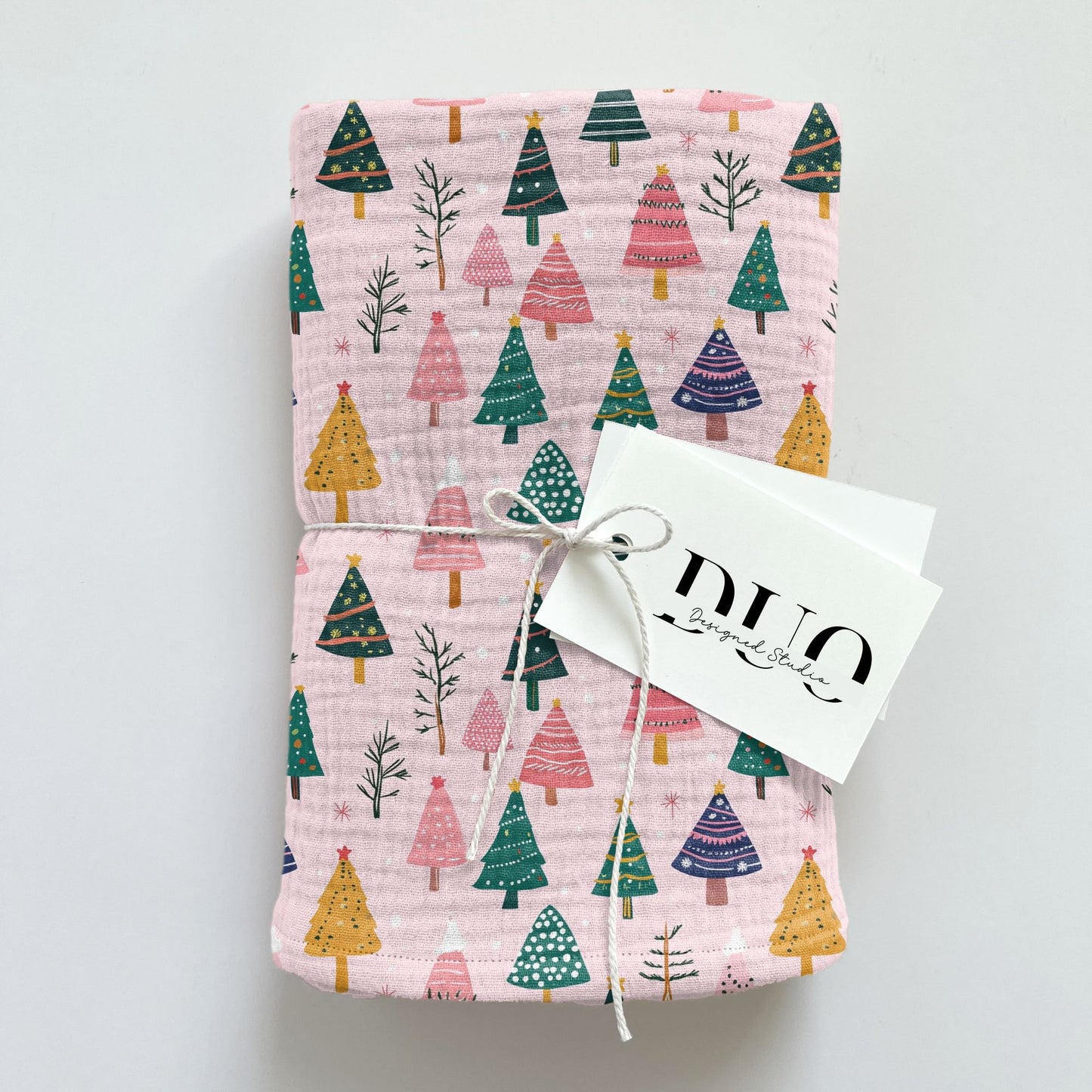 Scandi Christmas Trees Digital Seamless Pattern