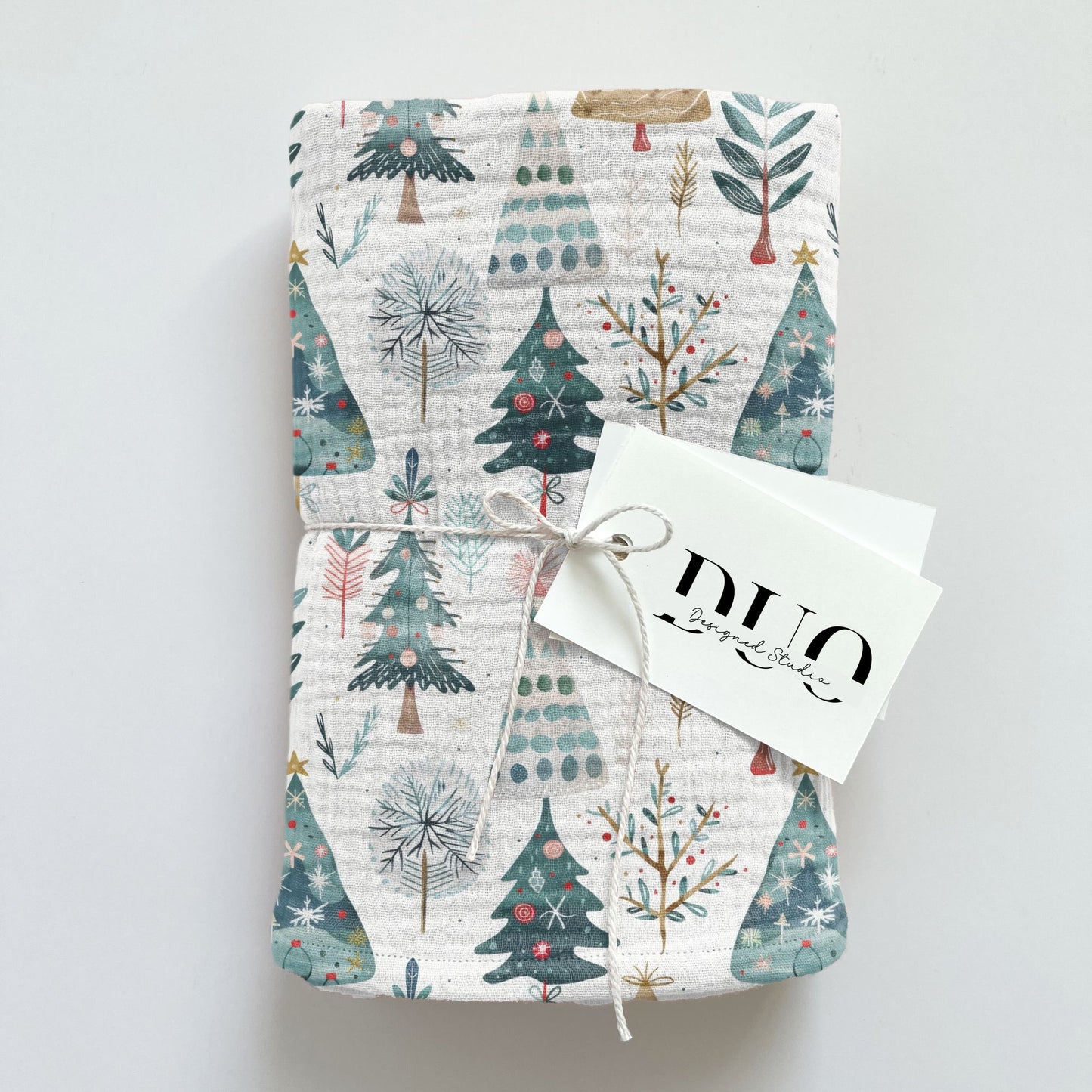 Scandi Trees Digital Seamless Pattern