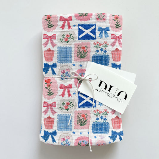 Scottish Patchwork Digital Seamless Pattern