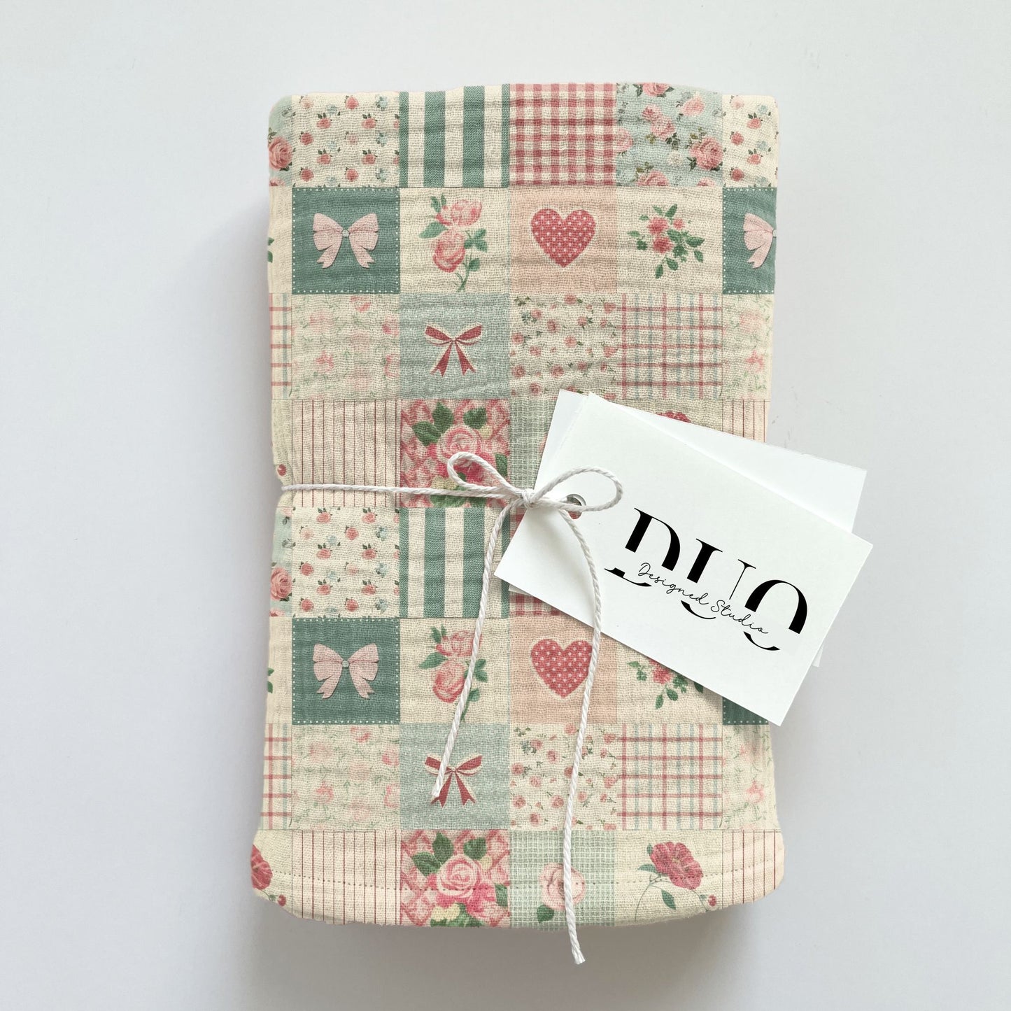 Shabby Chic Quilt Digital Seamless Pattern