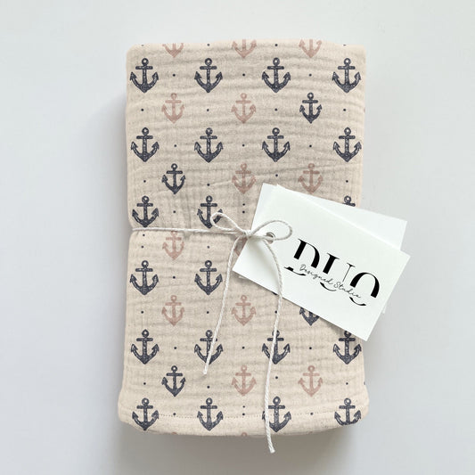 Simple Anchors Digital Seamless Pattern