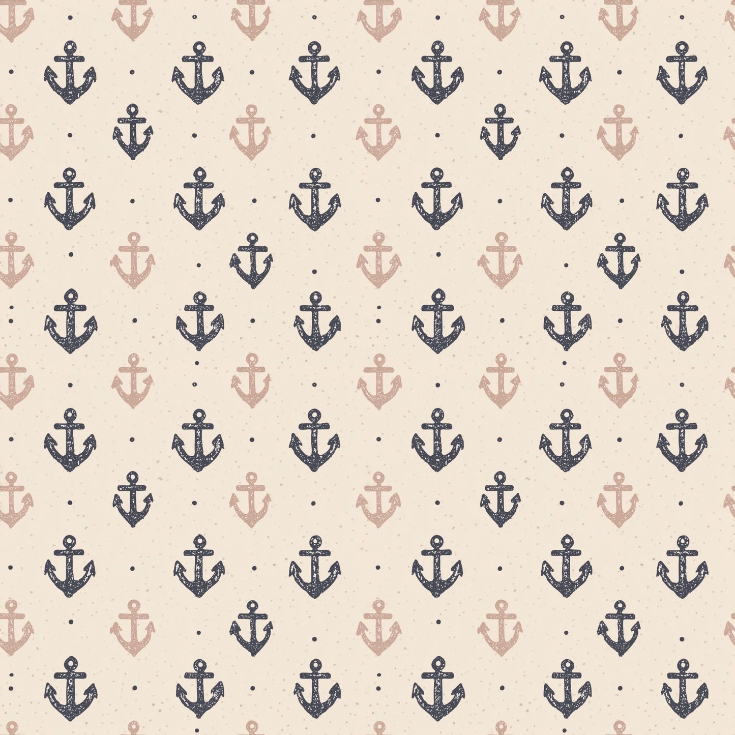 Simple Anchors Digital Seamless Pattern