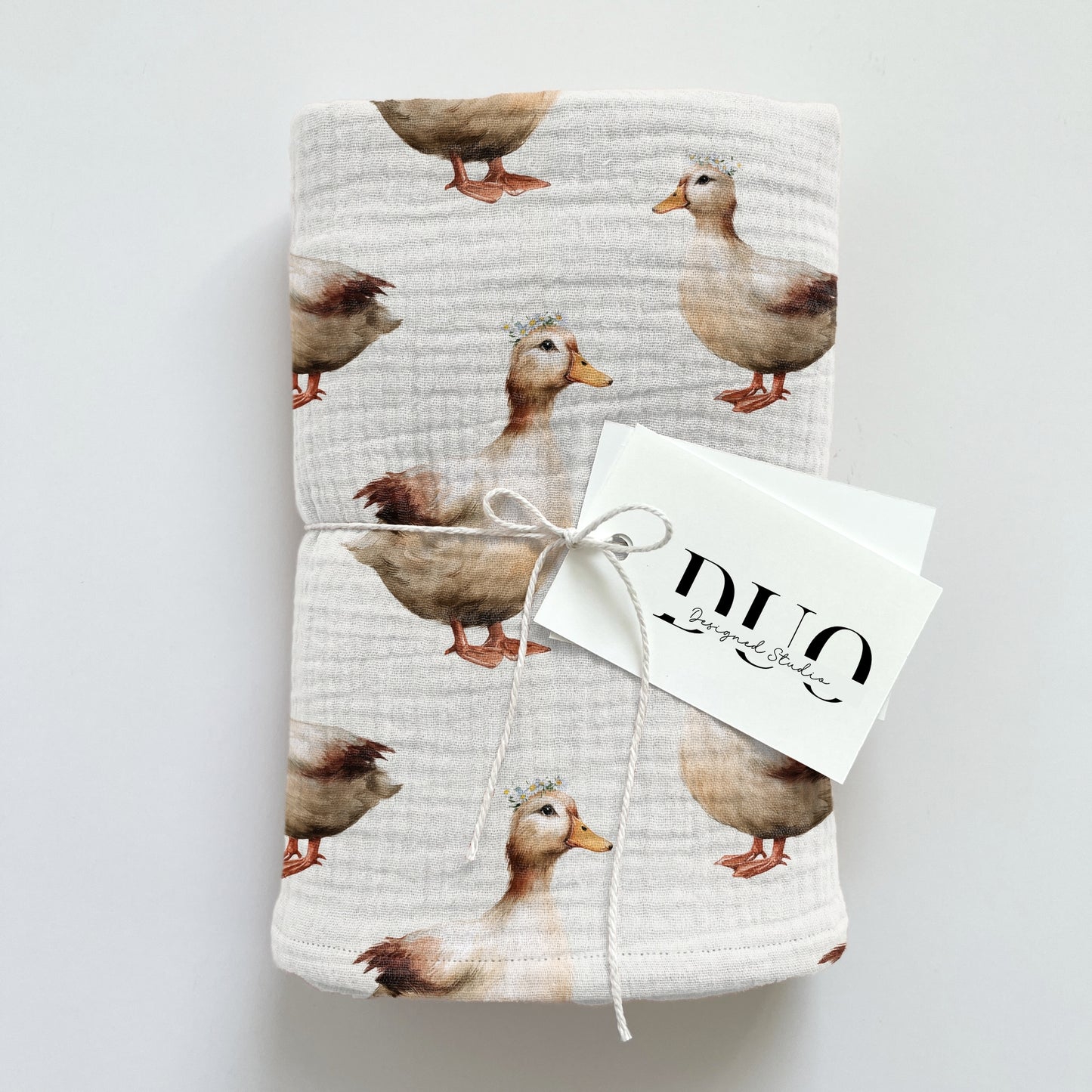 Simply Ducks Digital Seamless Pattern