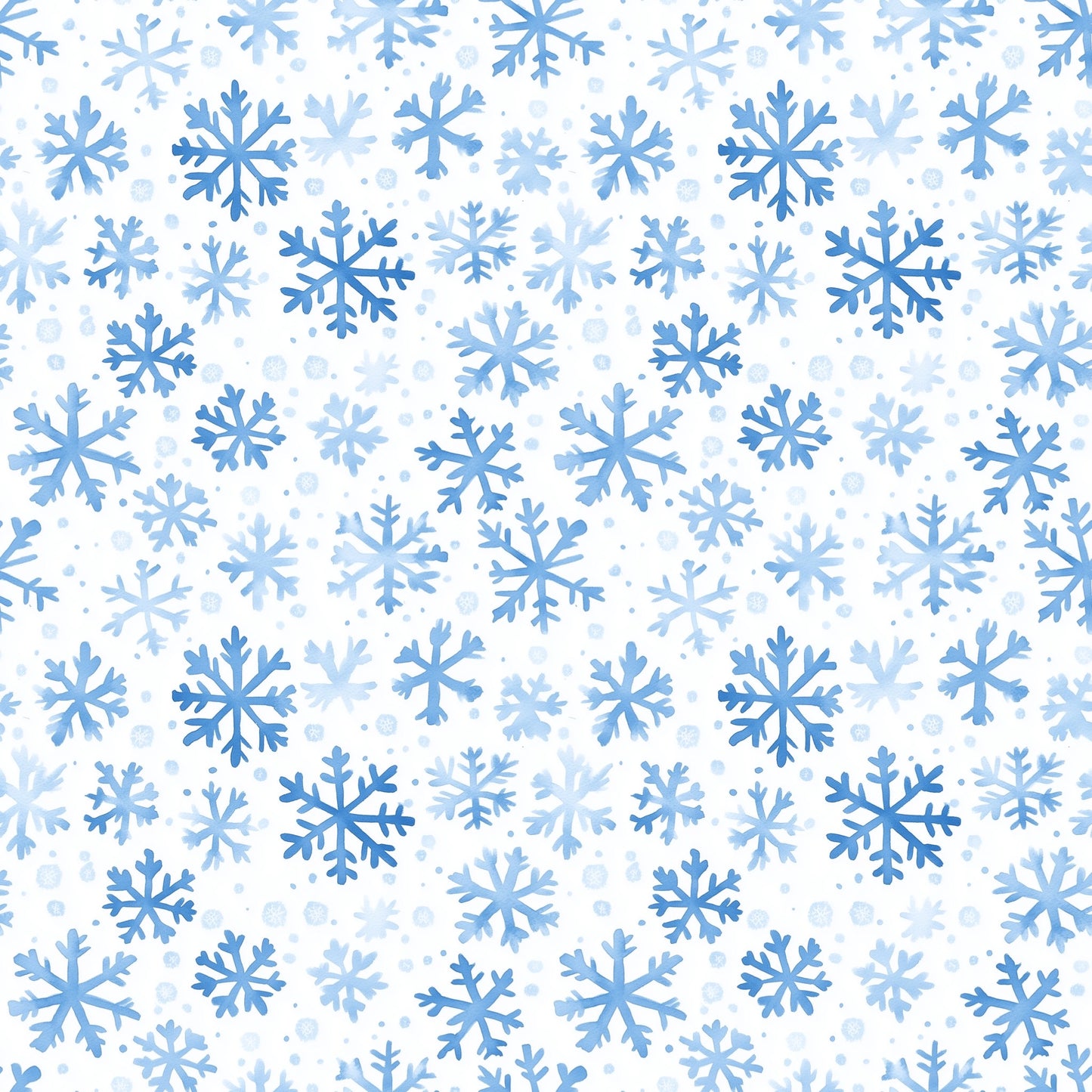 Snow Blizzard Digital Seamless Pattern