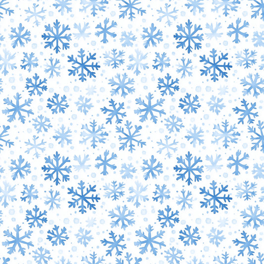 Snow Blizzard Digital Seamless Pattern