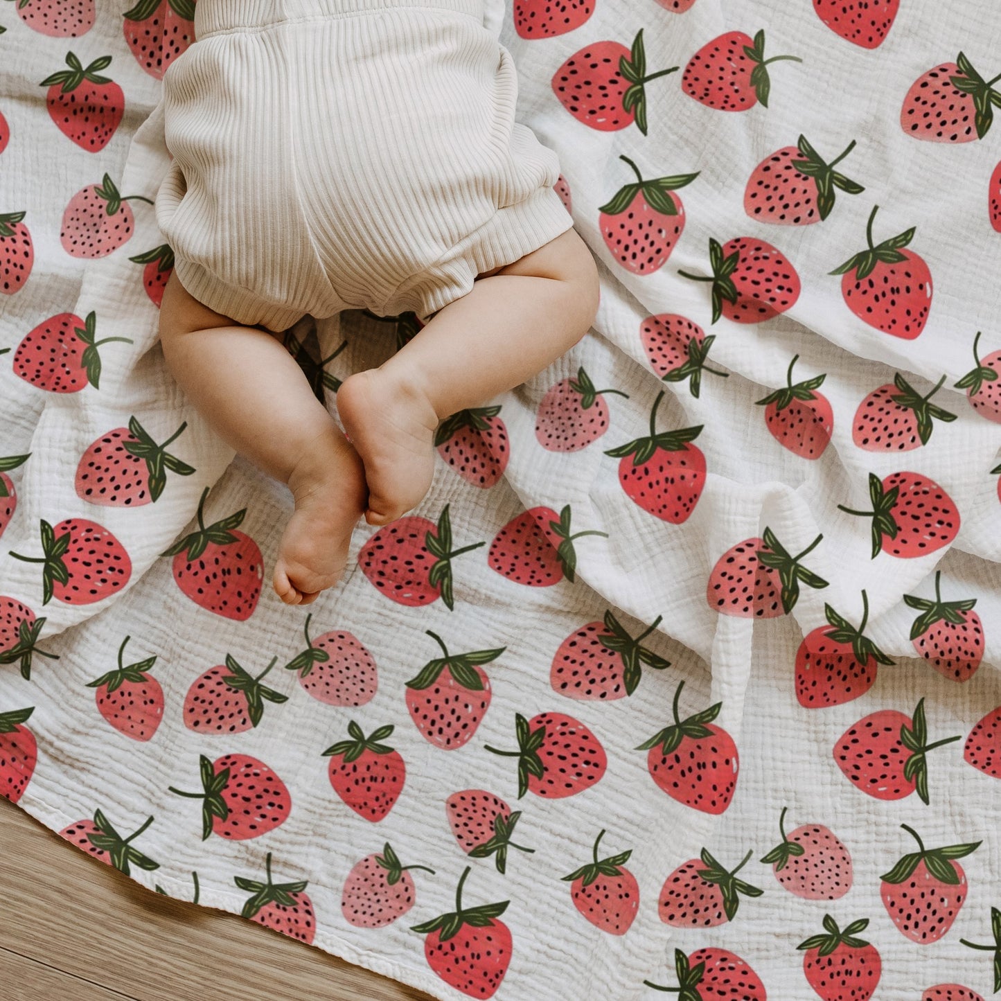 Strawberries Digital Seamless Pattern