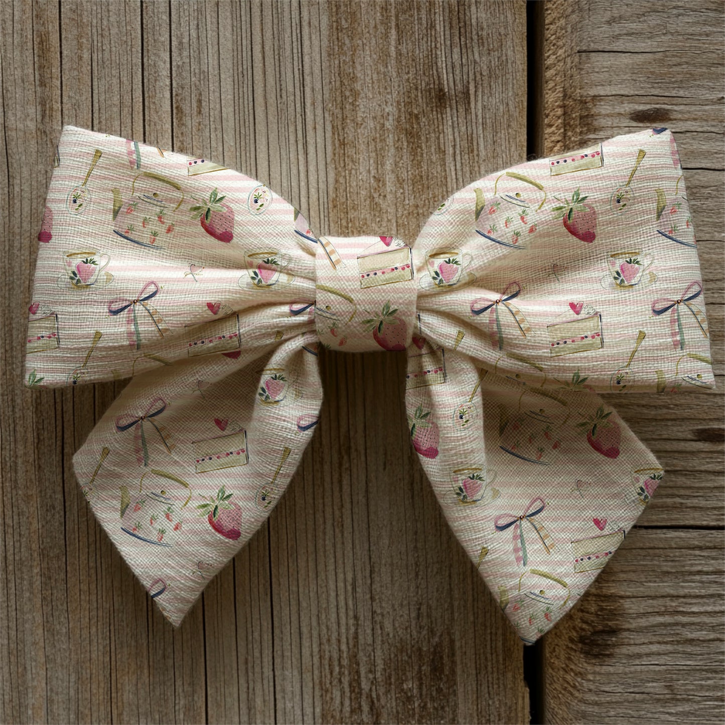 Strawberry Tea Stripes