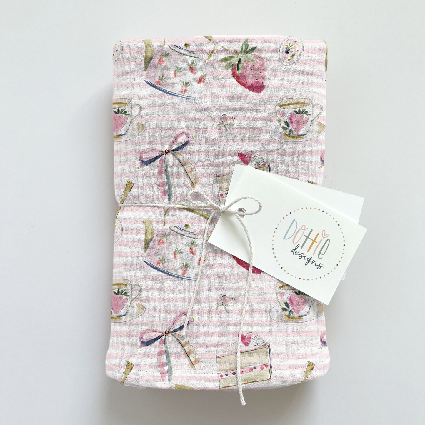 Strawberry Tea Stripes