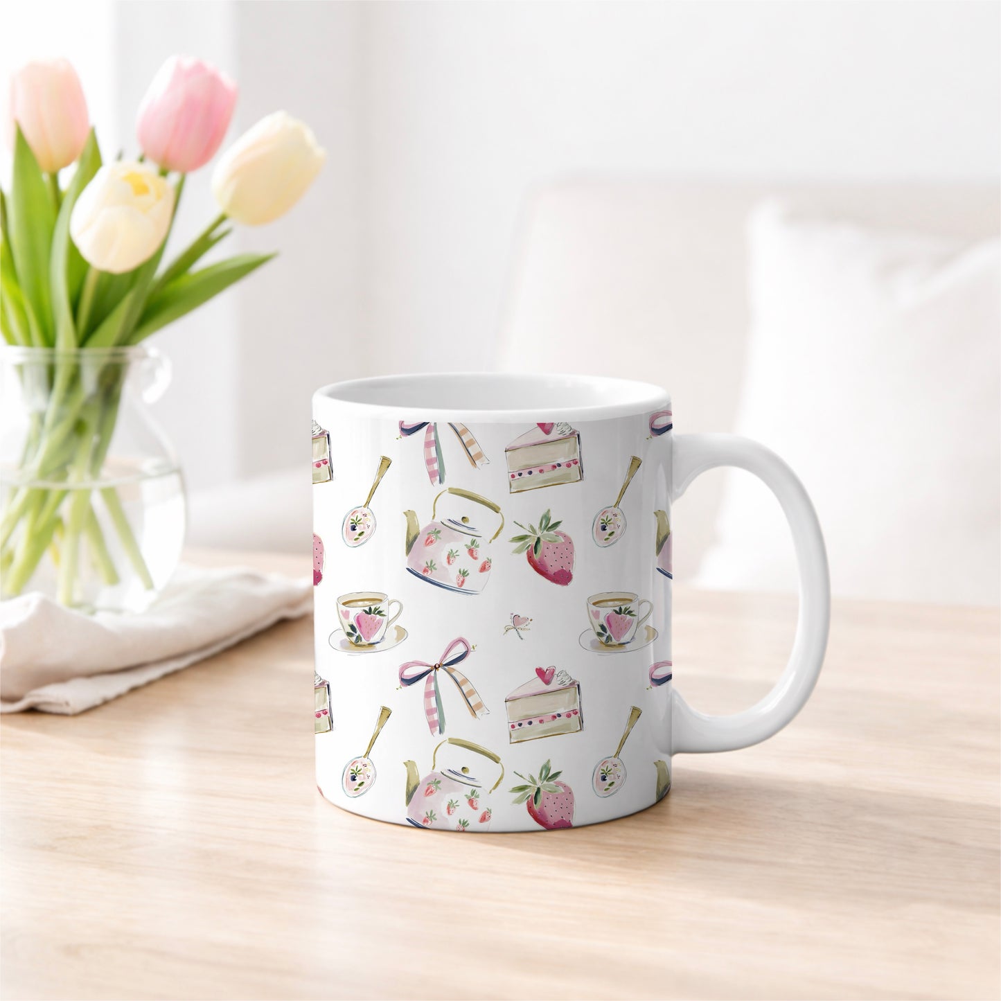 Strawberry Tea White