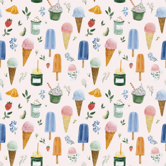 Sweet Treats Digital Seamless Pattern