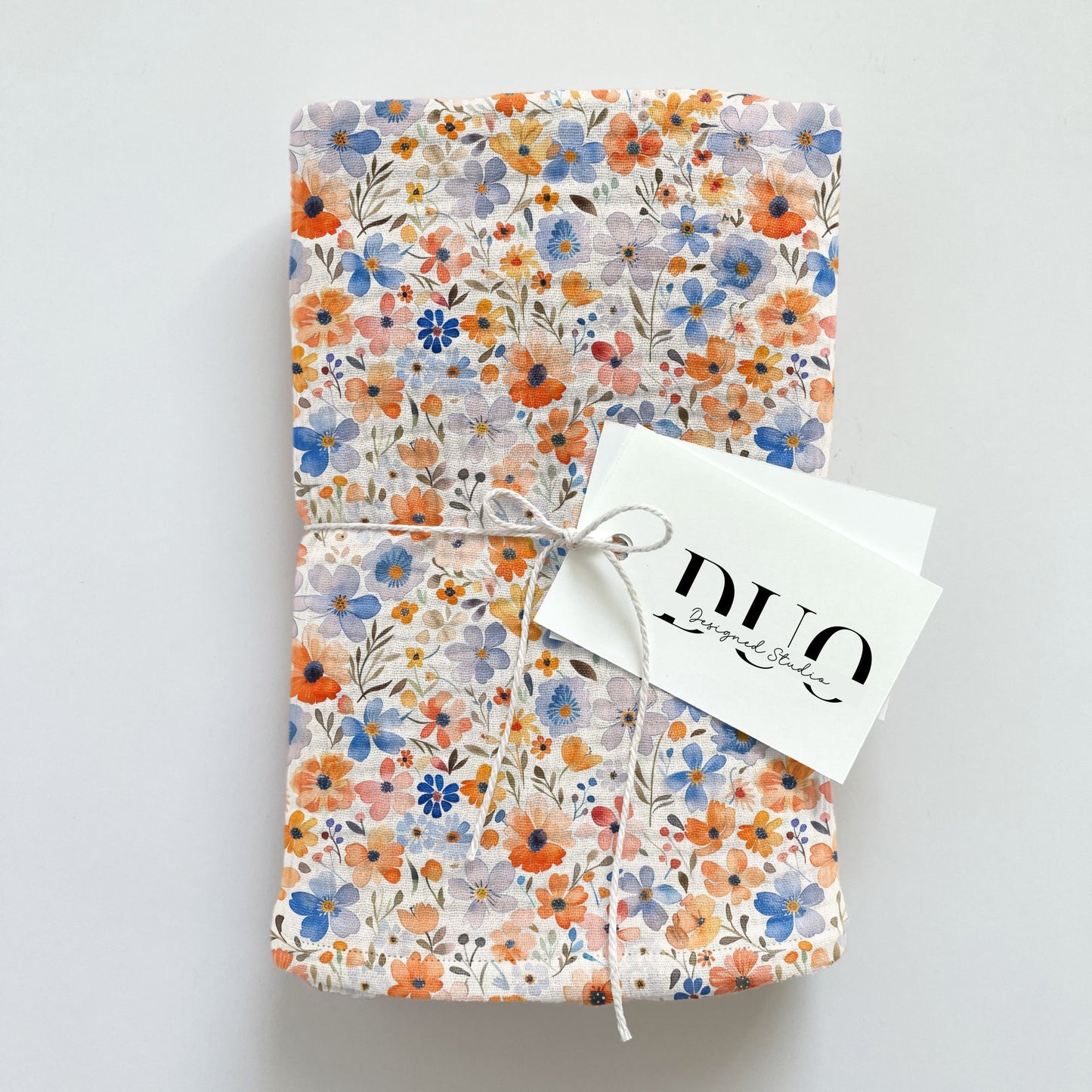 Terracota Ditsy Floral Digital Seamless Pattern