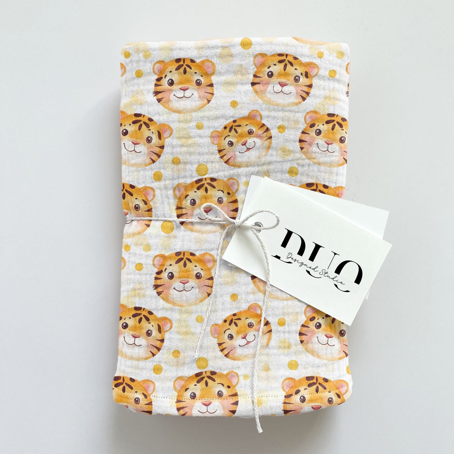 Tiger Faces Digital Seamless Pattern