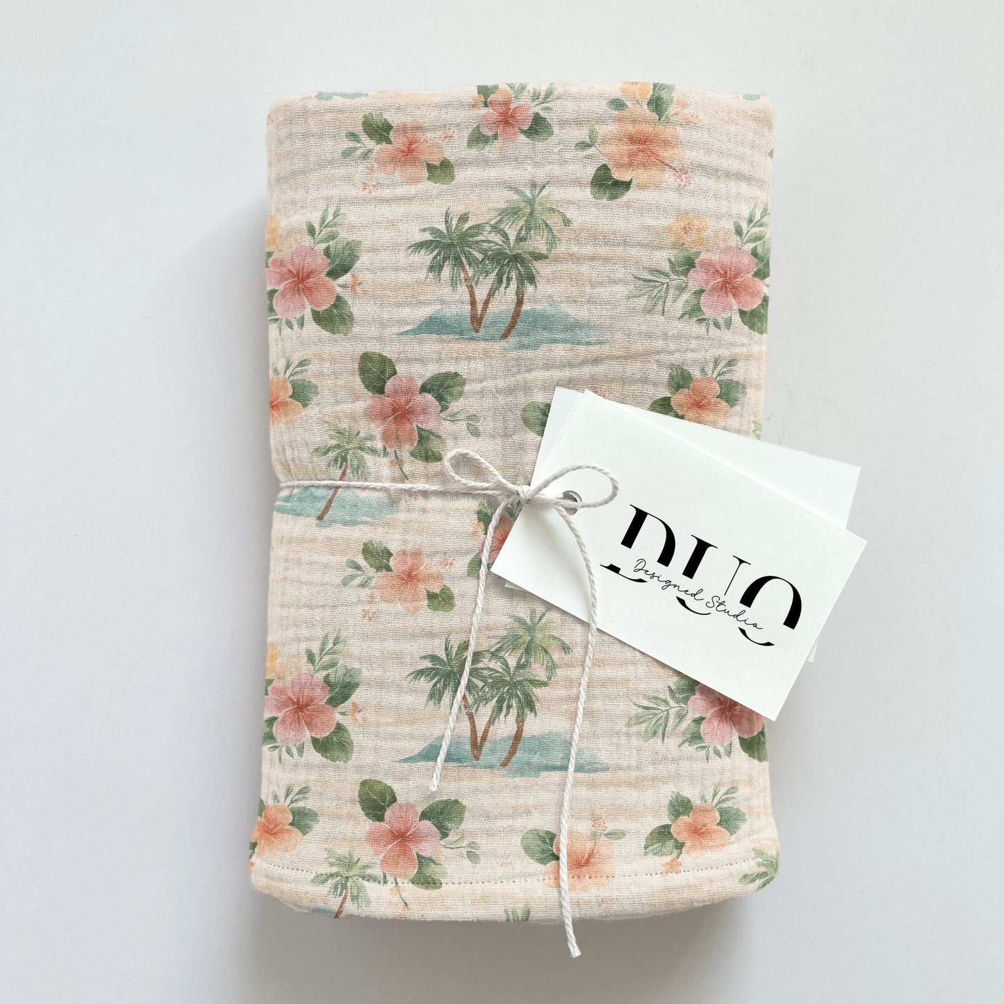 Tropical Floral Digital Seamless Pattern
