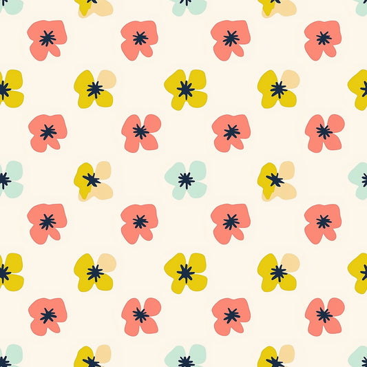 Tropicana Floral Digital Seamless Pattern