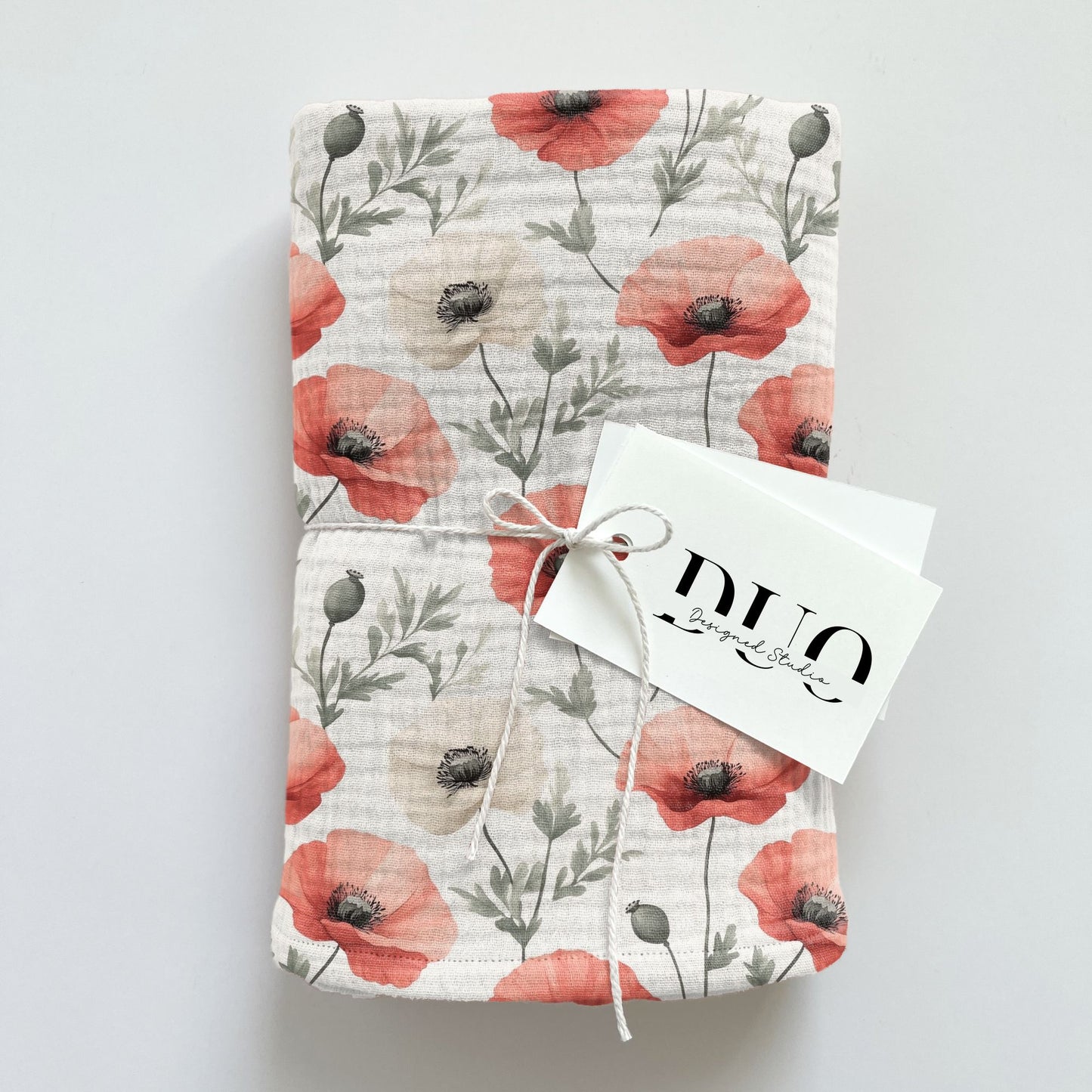 Vibrant Poppies Digital Seamless Pattern