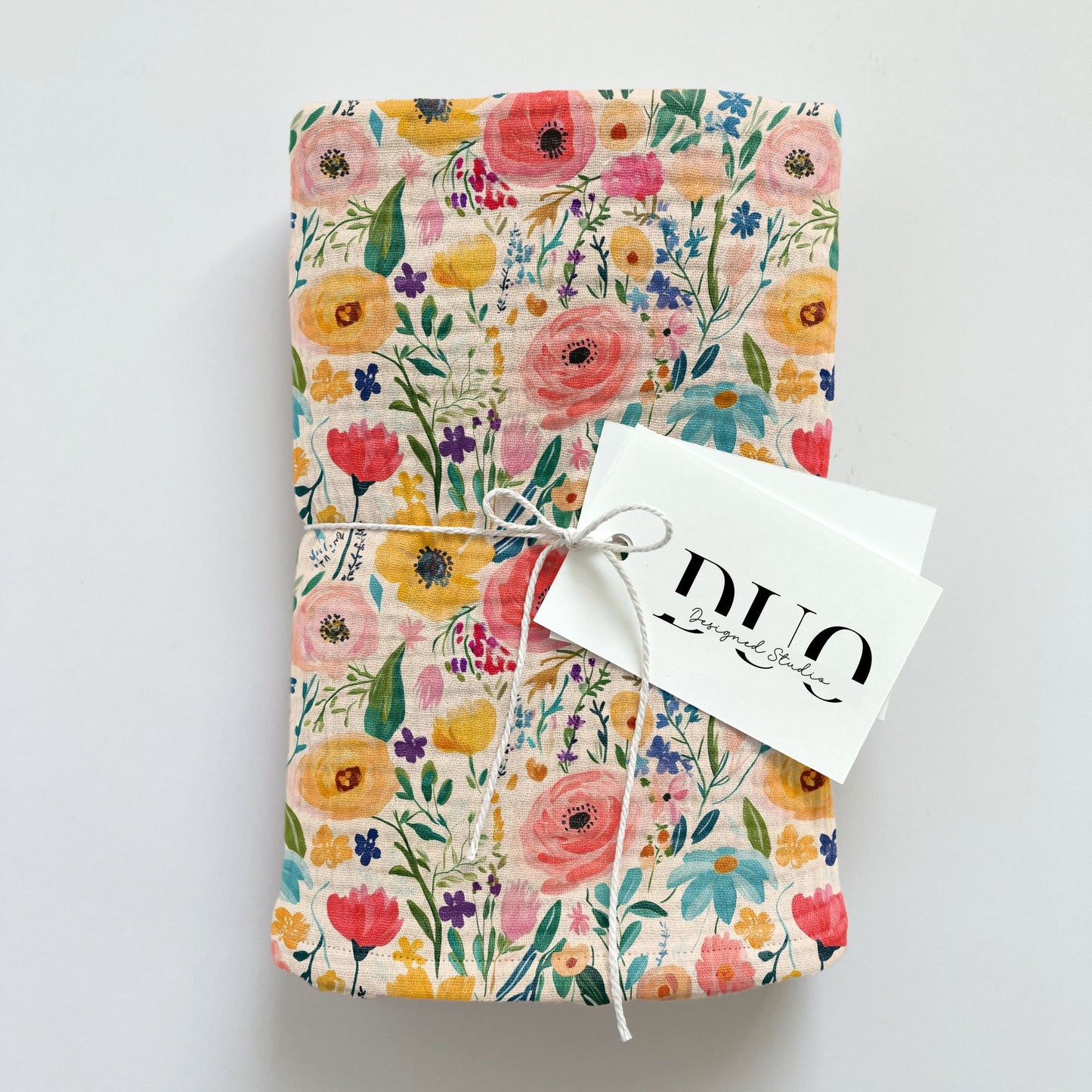 Vibrant Summer Floral Digital Seamless Pattern