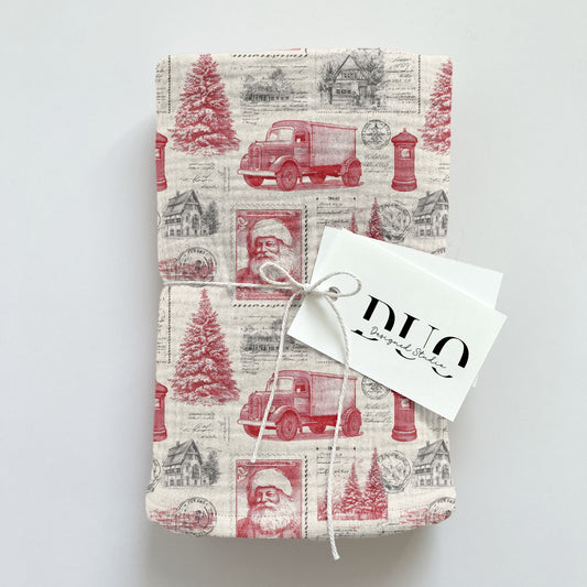 Vintage Christmas Icons Digital Seamless Pattern