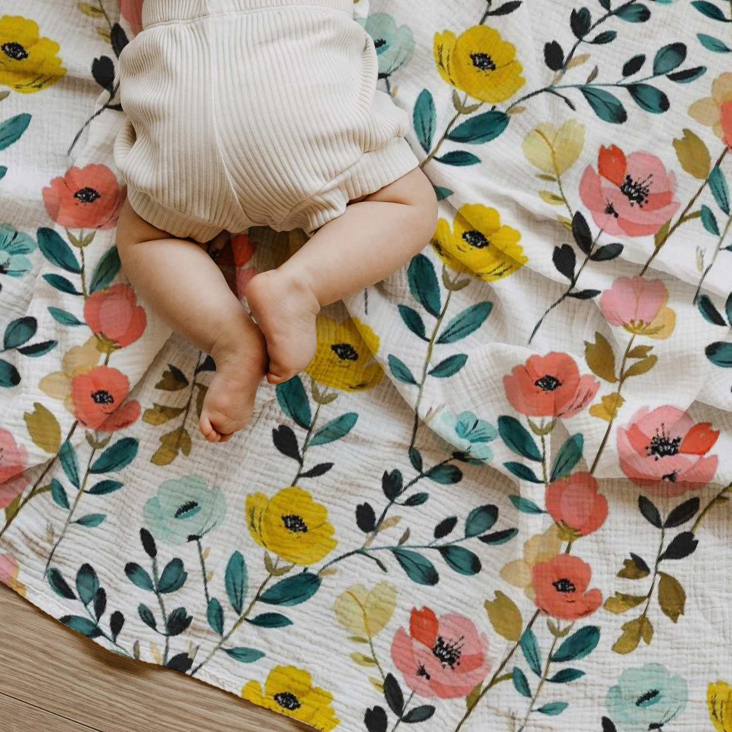 Vintage Flowers Digital Seamless Pattern