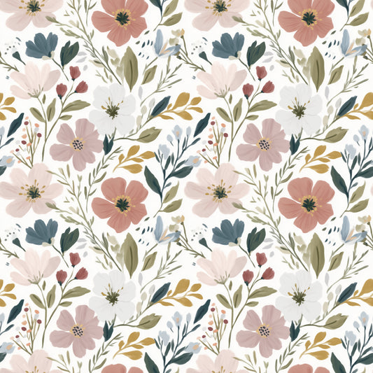 Vivienne Floral Digital Seamless Pattern