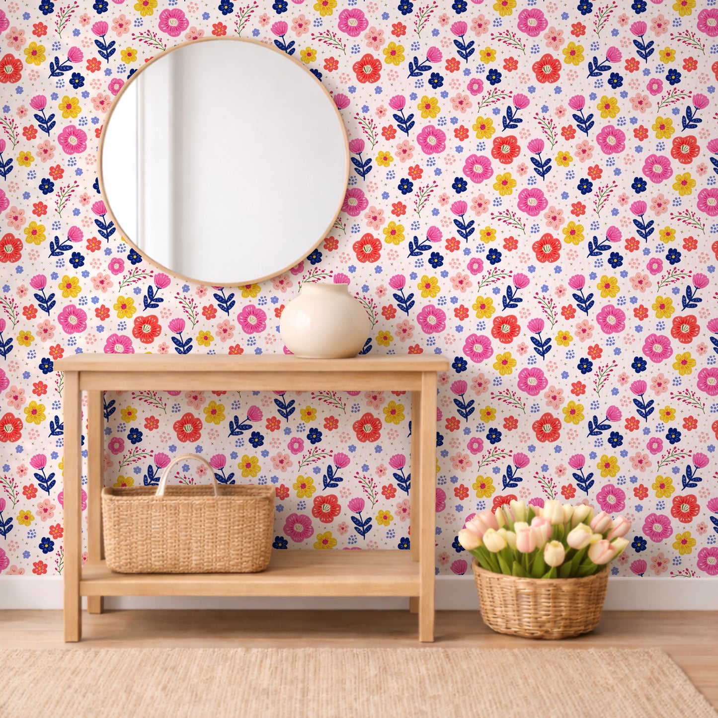 Rainbow Floral