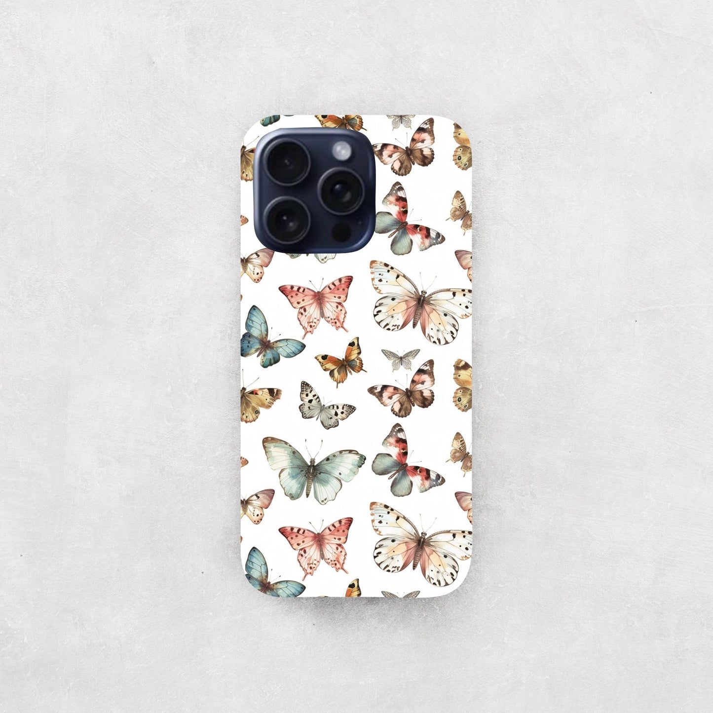 Watercolour Butterflies Digital Seamless Pattern