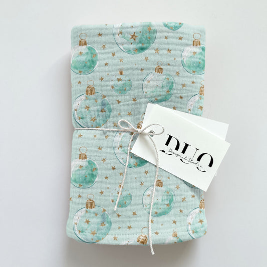 Christmas Baubles Digital Seamless Pattern