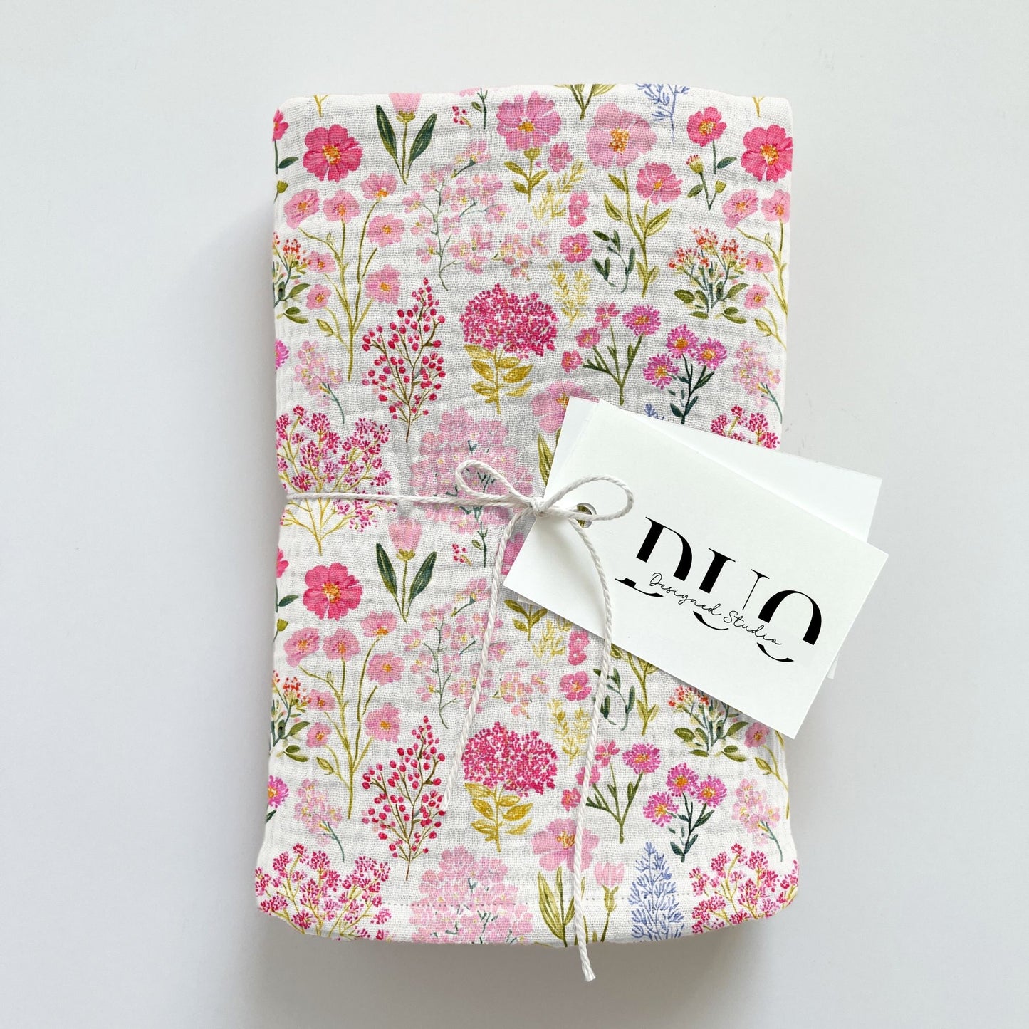 Watercolour Pink Bunches Digital Seamless Pattern