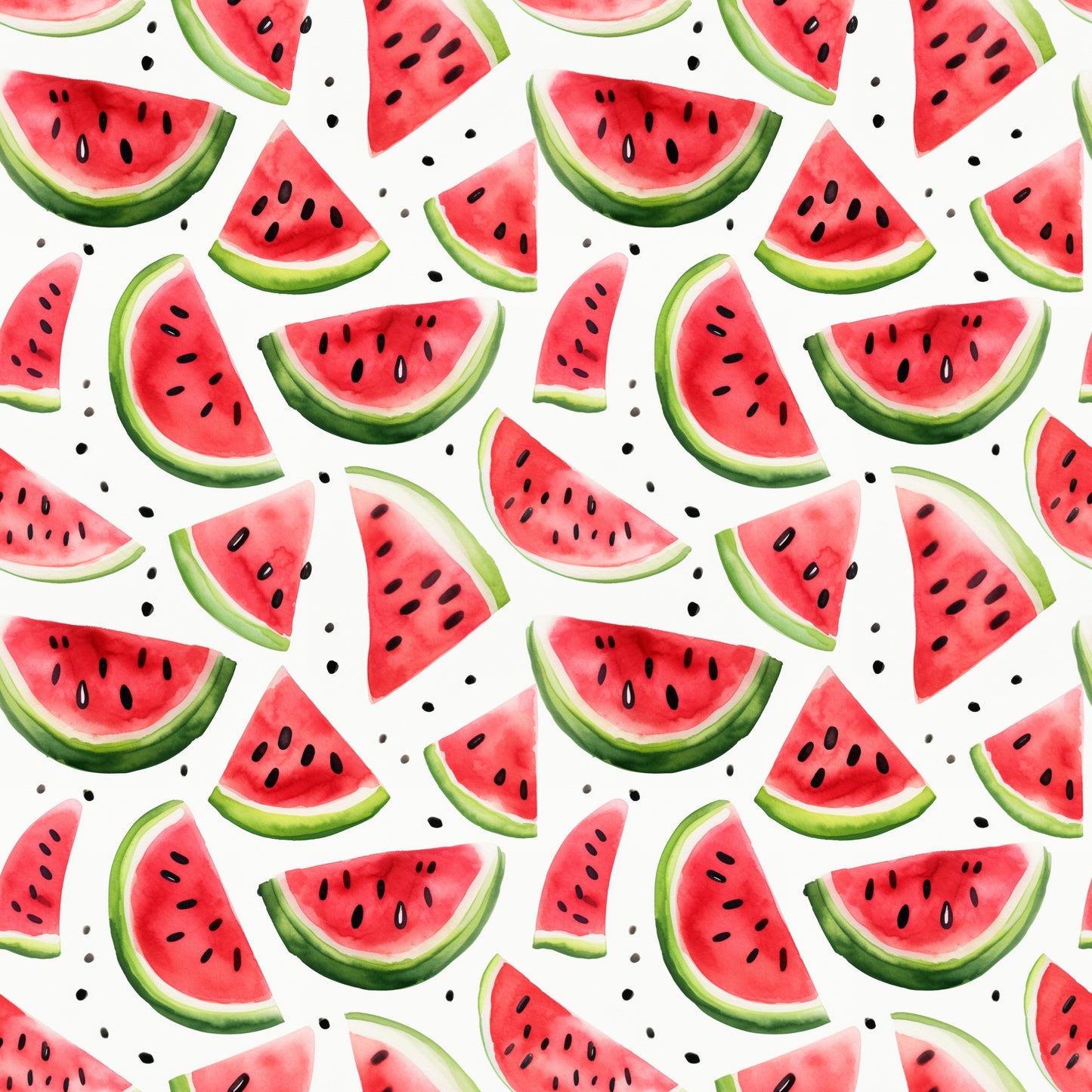 Watermelons Digital Seamless Pattern