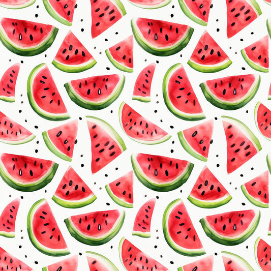 Watermelons Digital Seamless Pattern