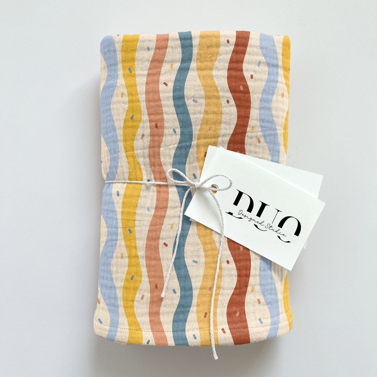 Wavy Stripes Digital Seamless Pattern