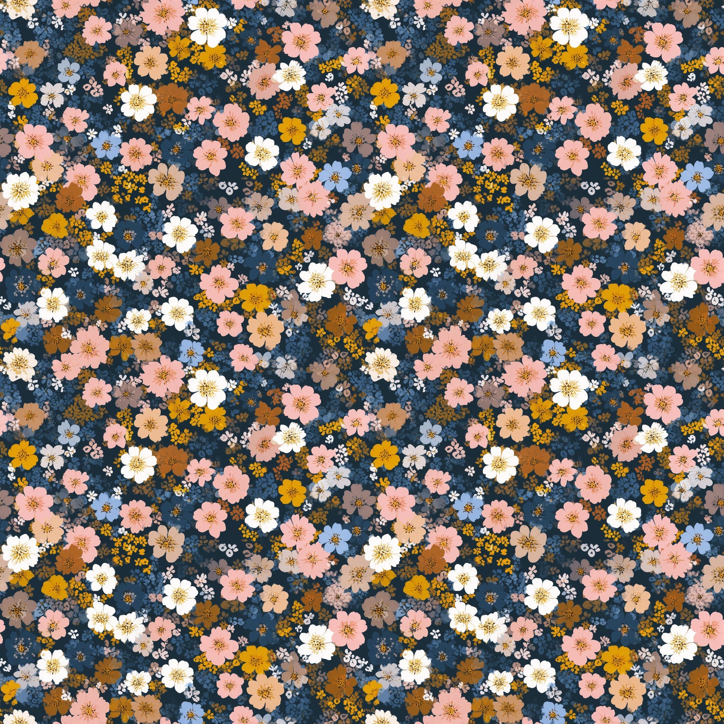 Zara Floral Digital Seamless Pattern